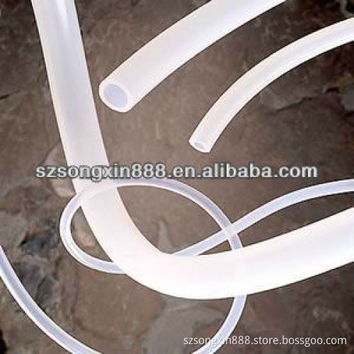 Flexible silicone tube